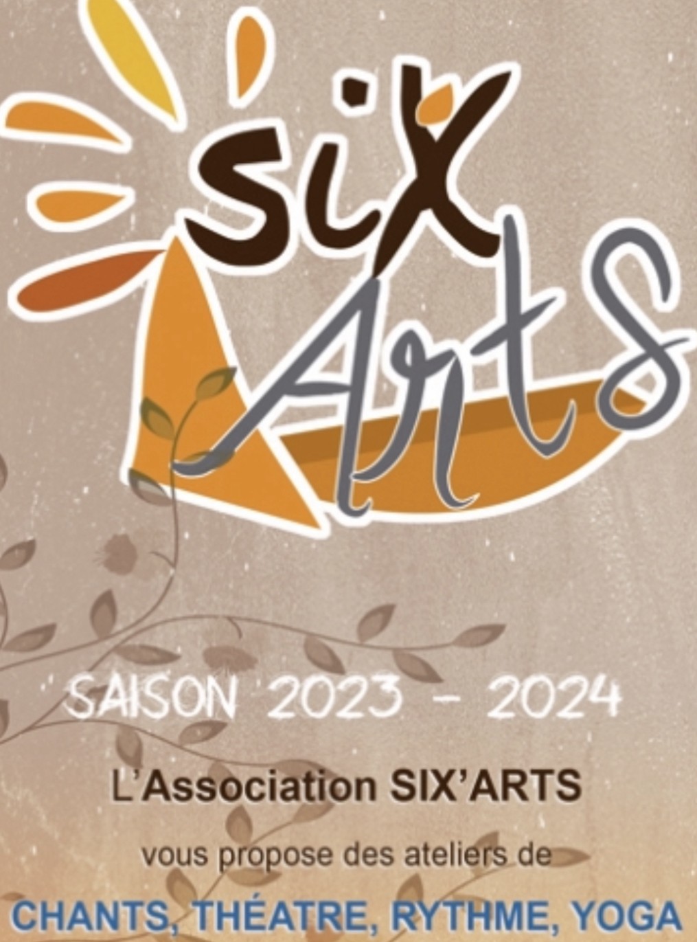 YOGA sessions/ateliers - Six'Arts Eysines près Bordeaux